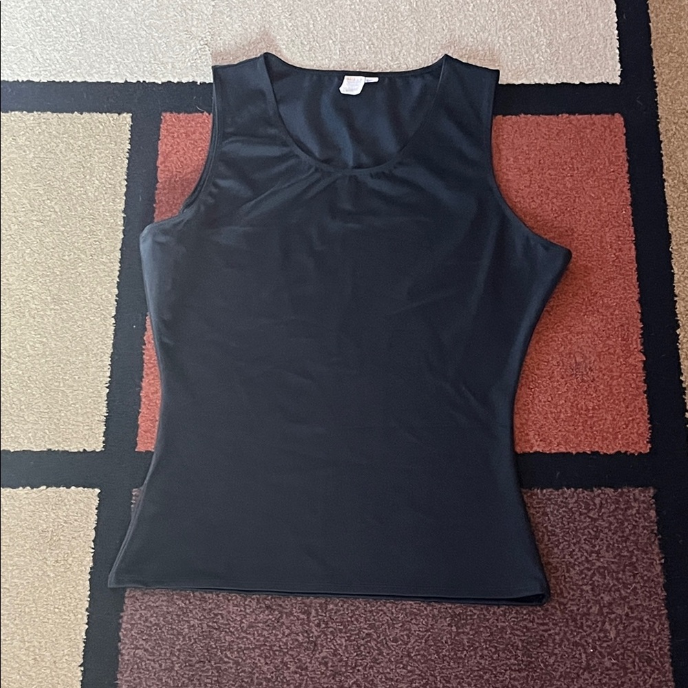 🖤Insta Slim all black men’s tank top